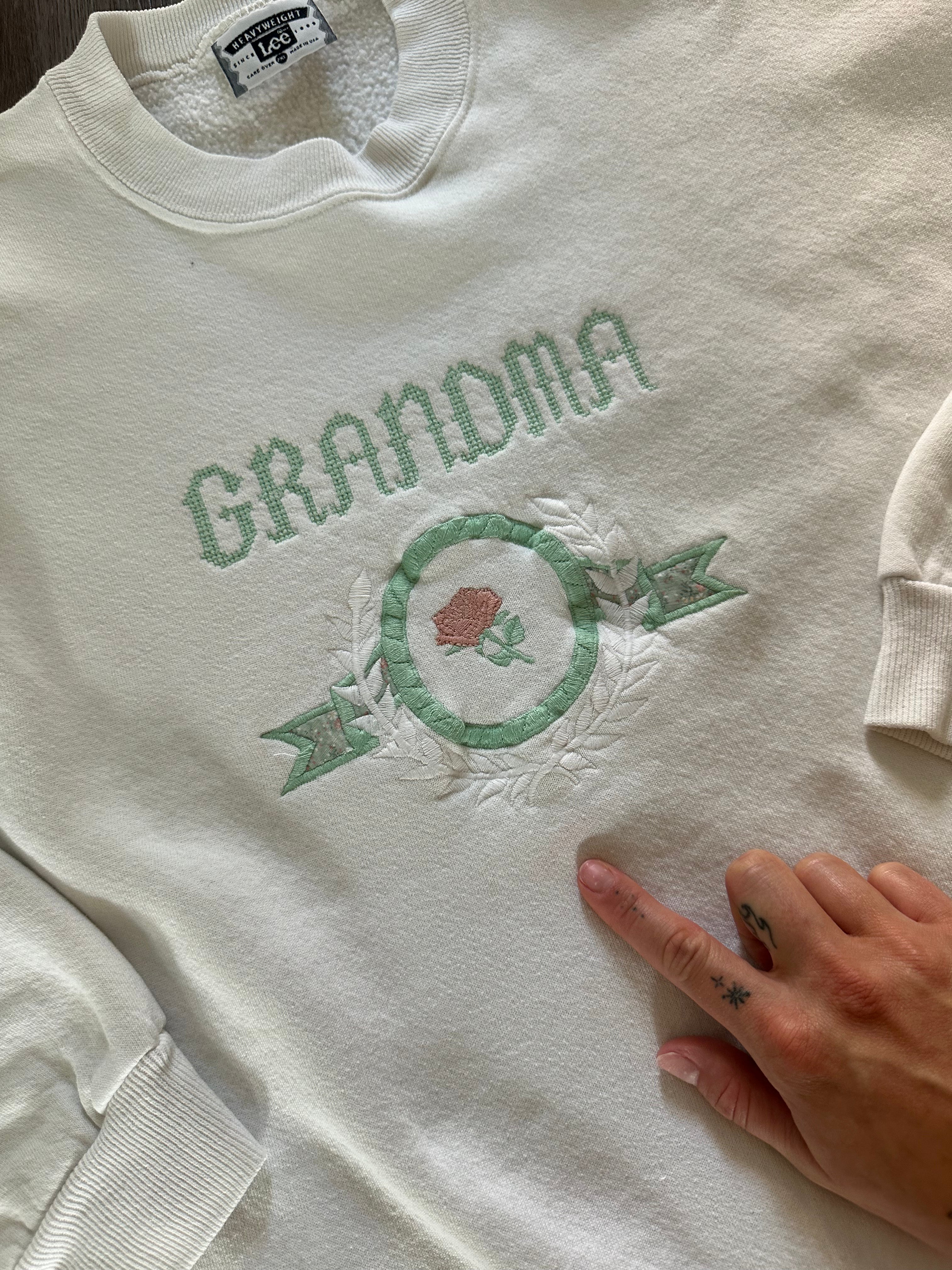 Heavyweight Lee Vintage Grandma Crewneck