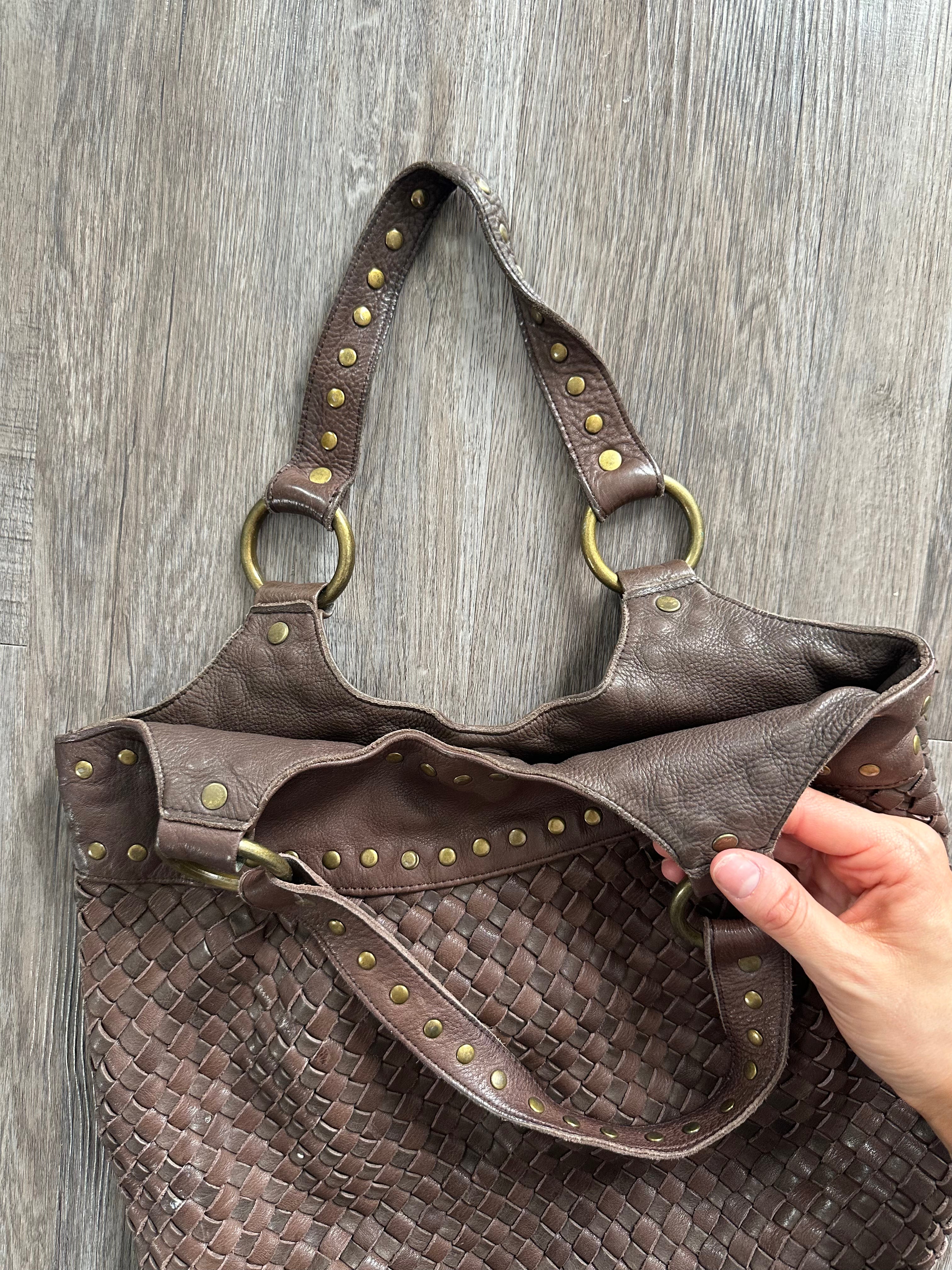 Fossil Brown Leather Bag