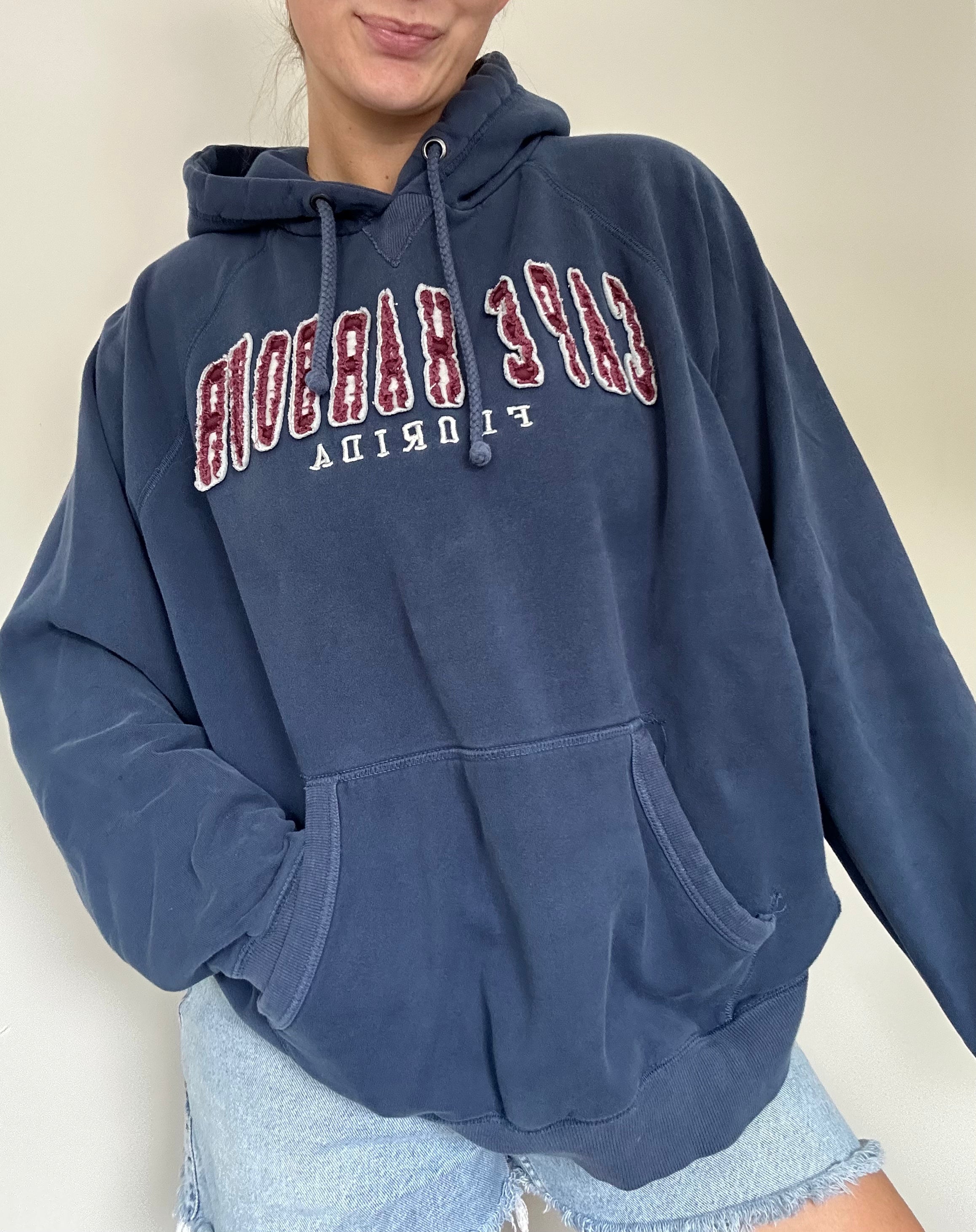 Vintage Style Cape Harbour FL Hoodie