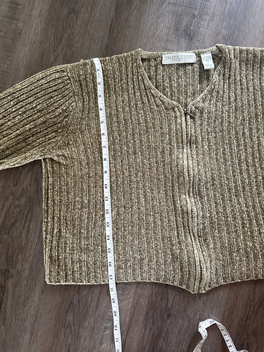 Vintage Zip Up Sweater