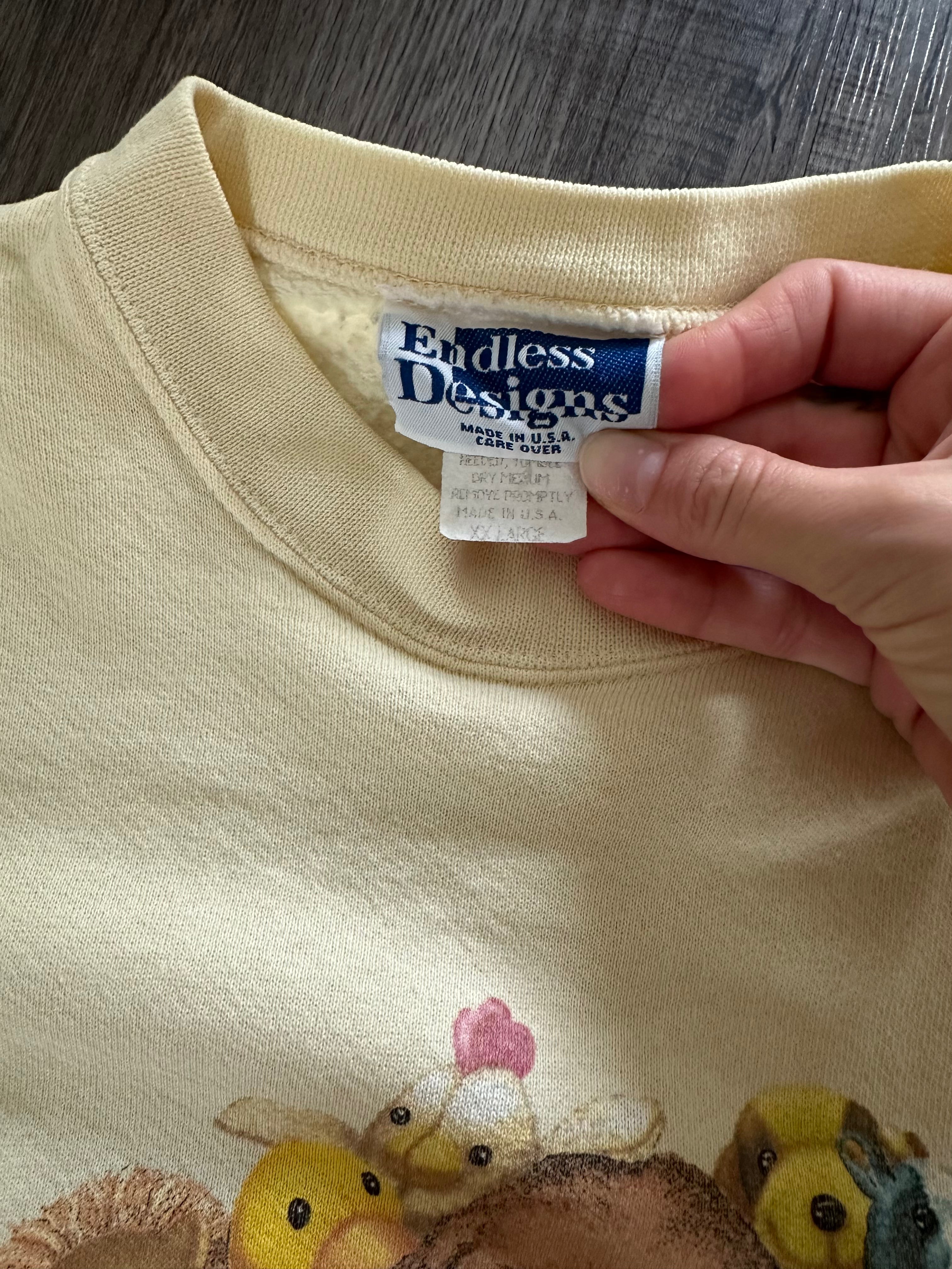 Vintage Yellow Dog Crewneck