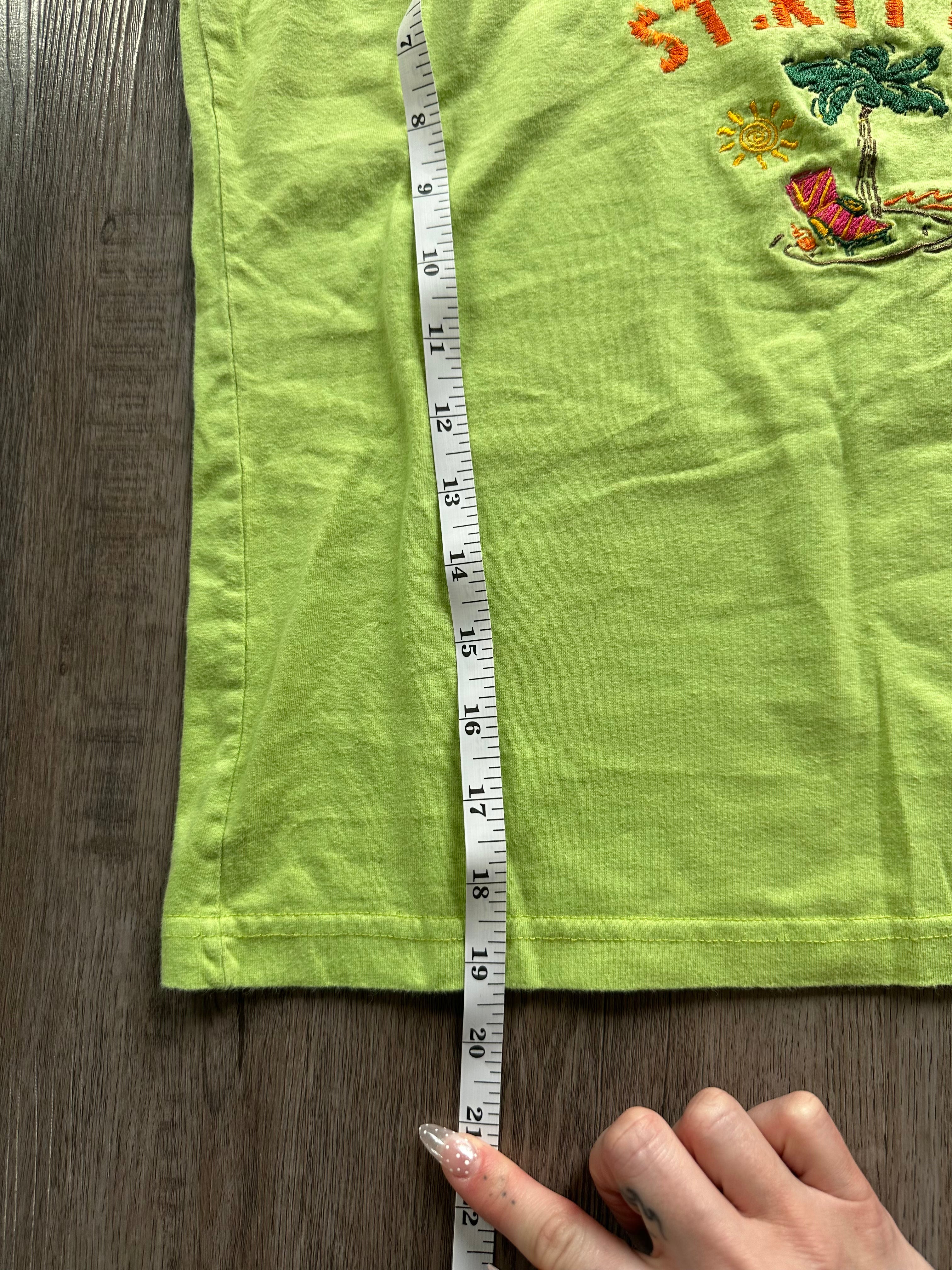 St. Kitts Vintage Embroidered Tank Top