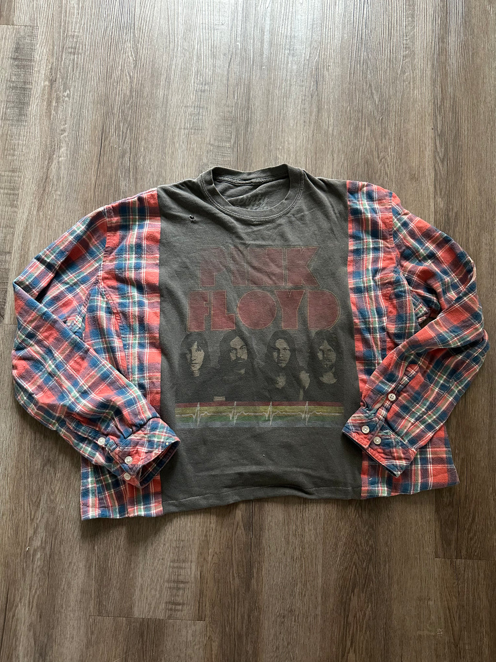 Pink Floyd Graphic Flannel Tee