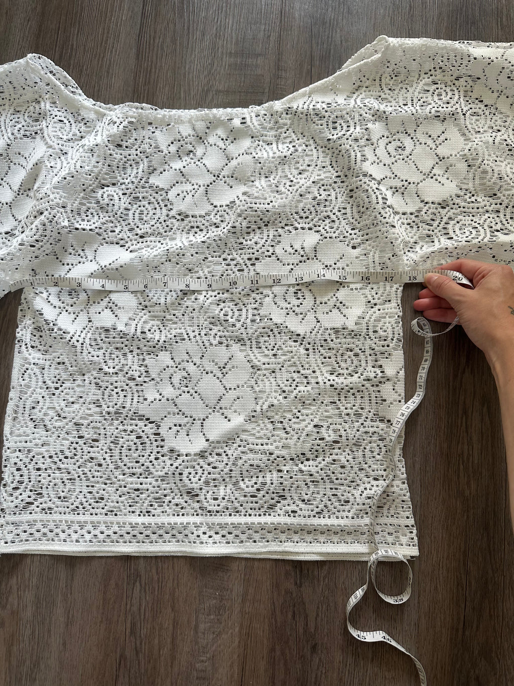 Handmade Lace Top
