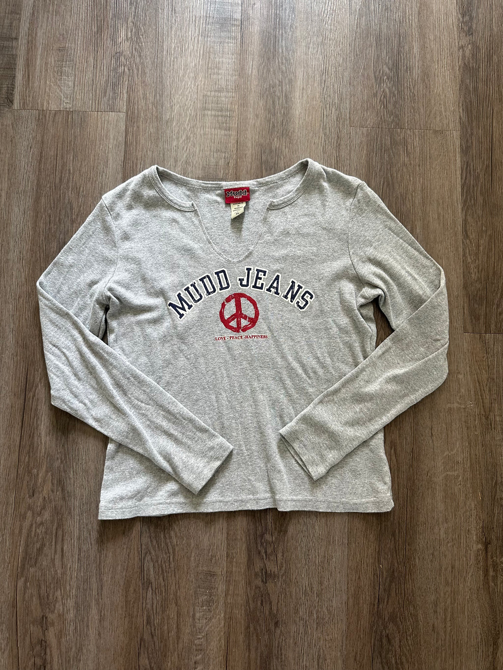 Y2K Mudd Jeans Long Sleeve Top