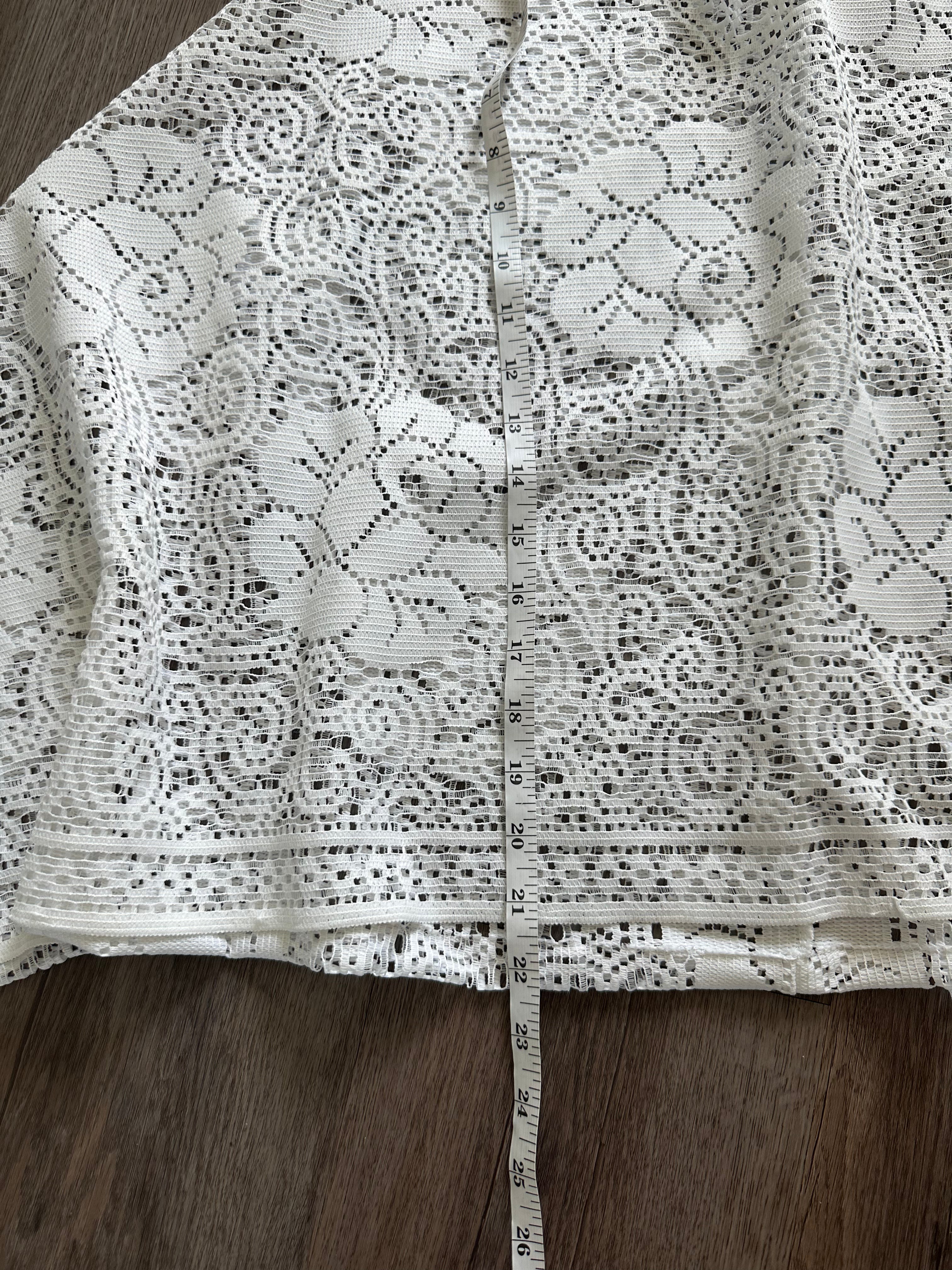 Handmade Lace Poncho