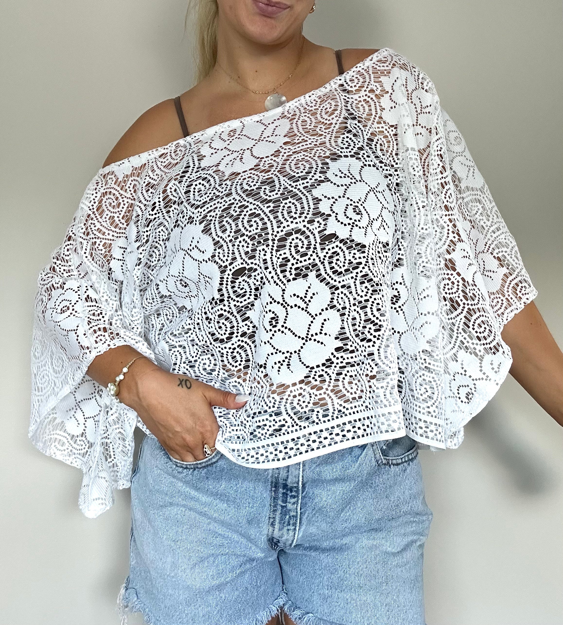Handmade Lace Top