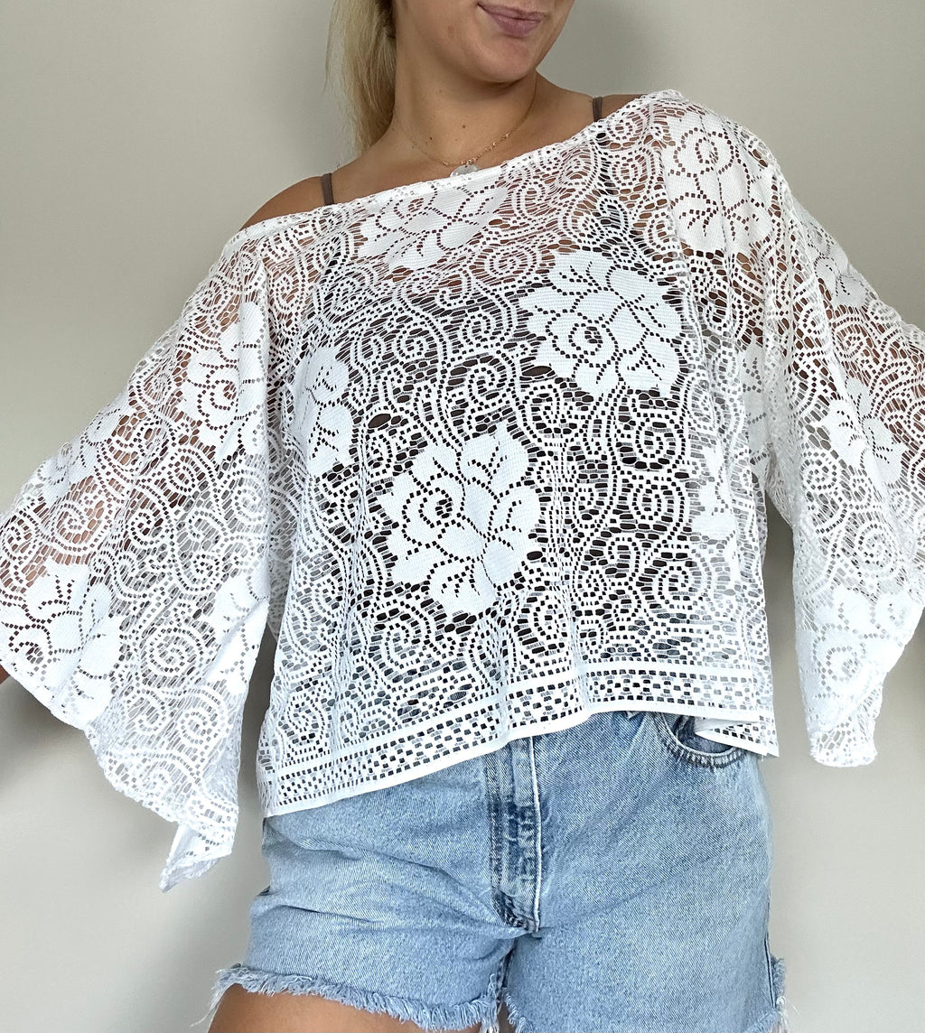 Handmade Lace Top