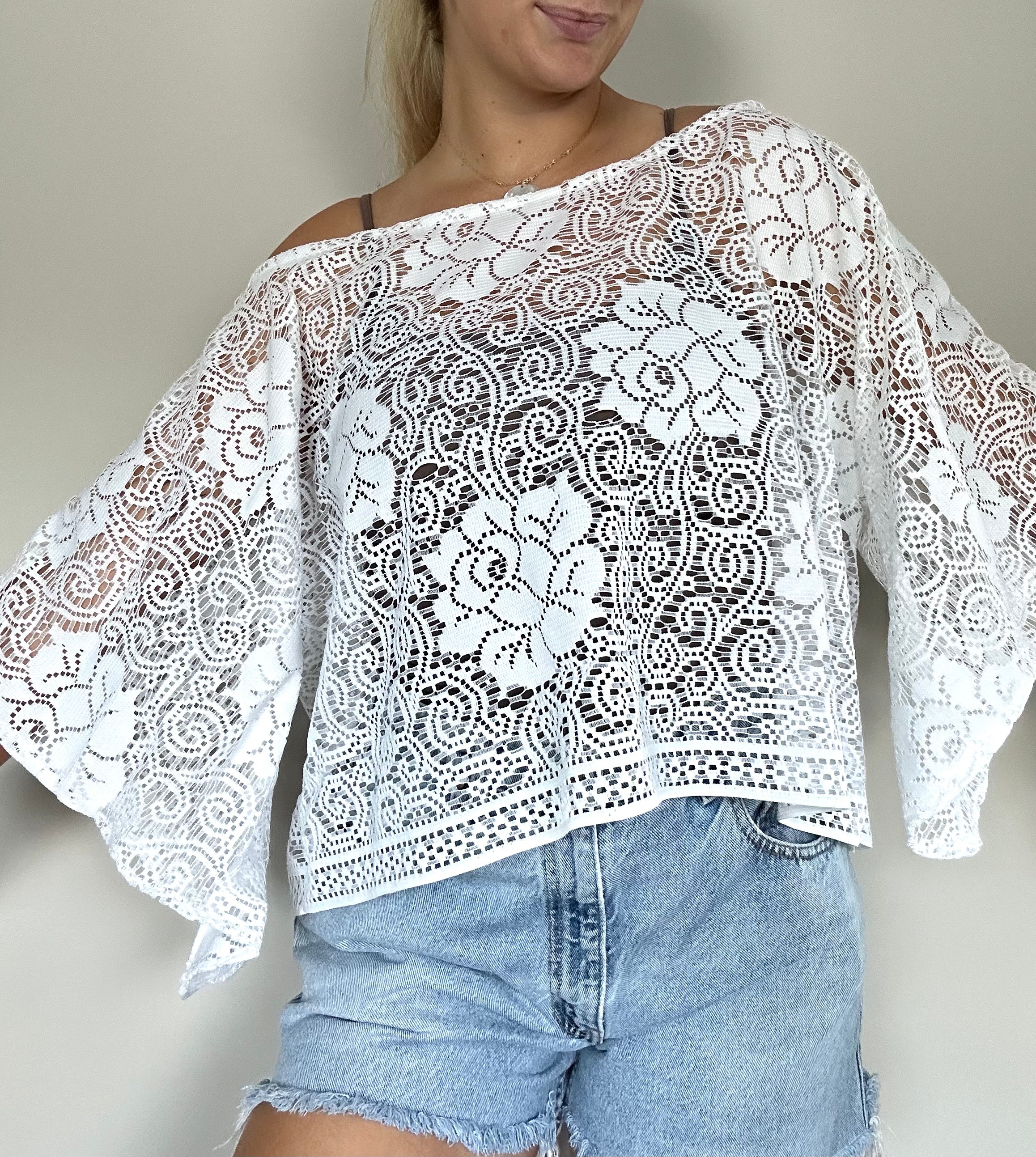 Handmade Lace Top