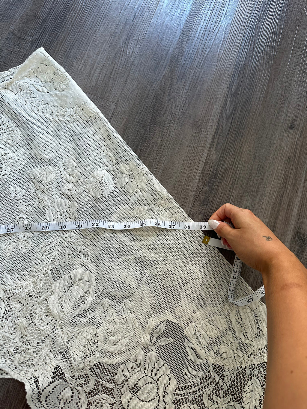 Handmade Lace Poncho