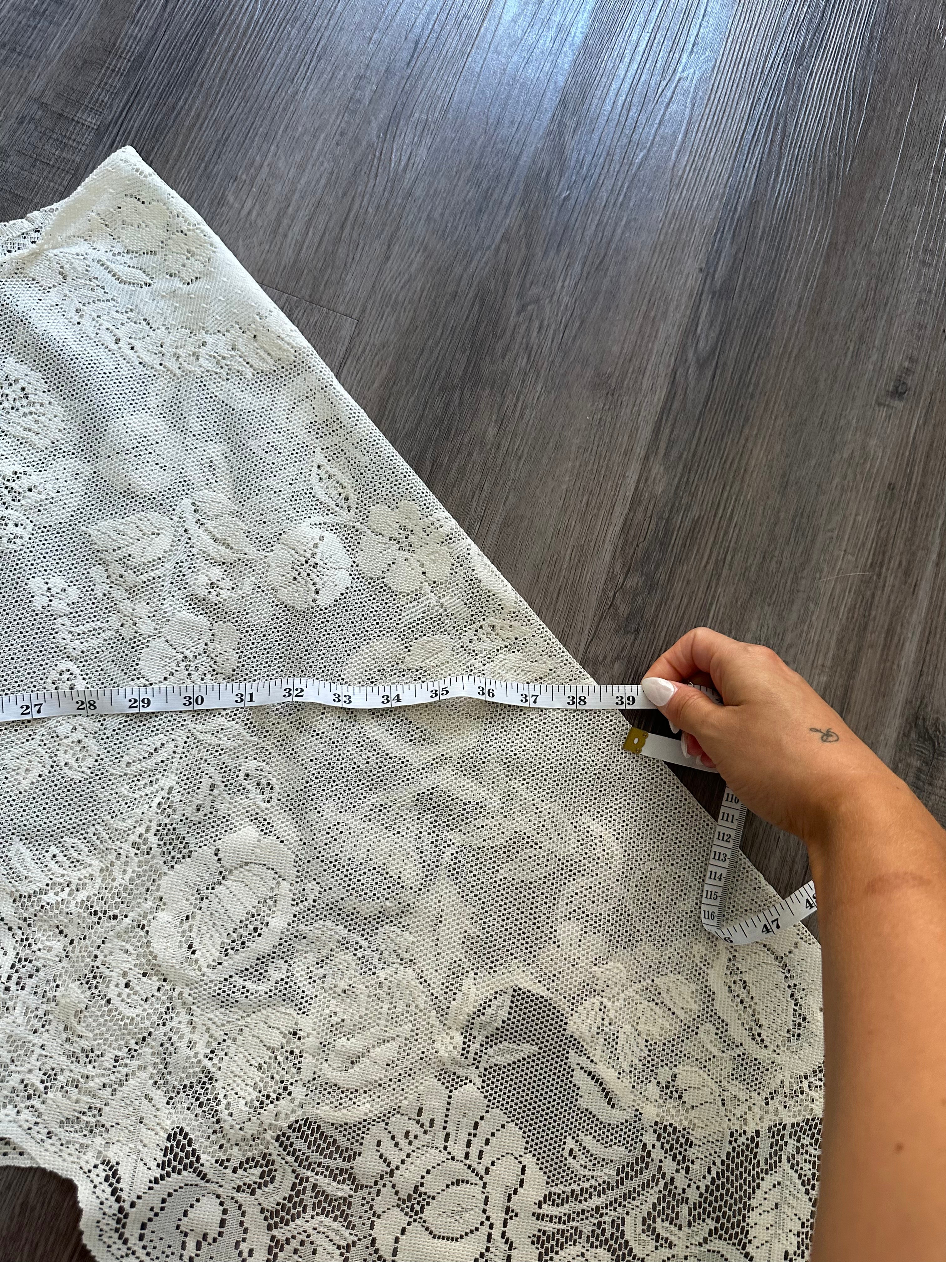 Handmade Lace Poncho