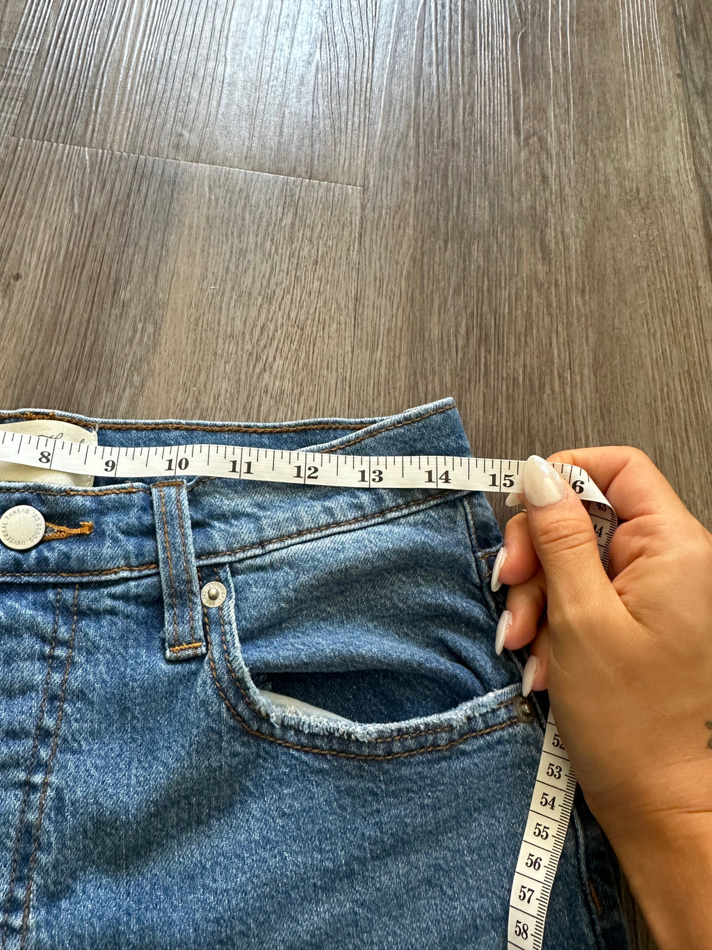 Upcycled Tie Jeans
