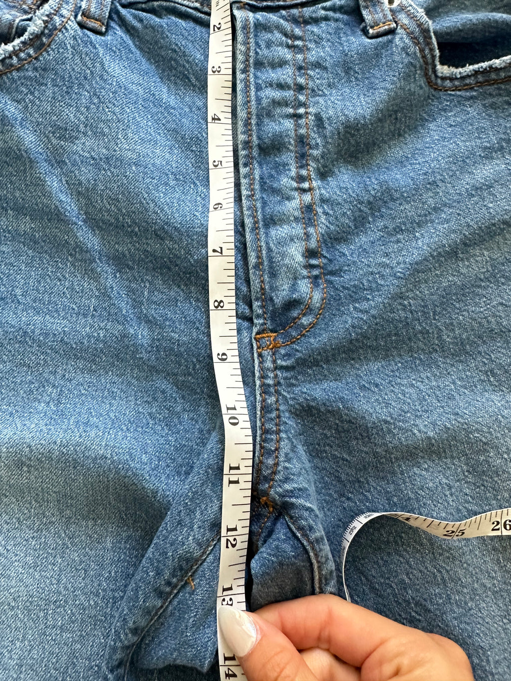 Upcycled Tie Jeans