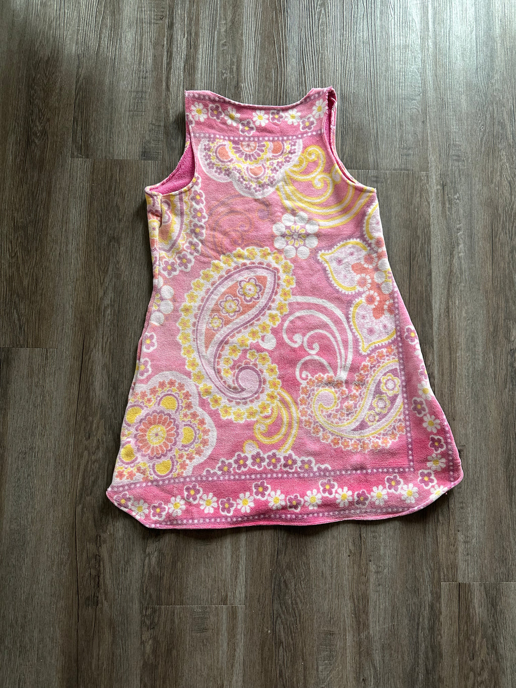 Pink Handmade Towel Dress