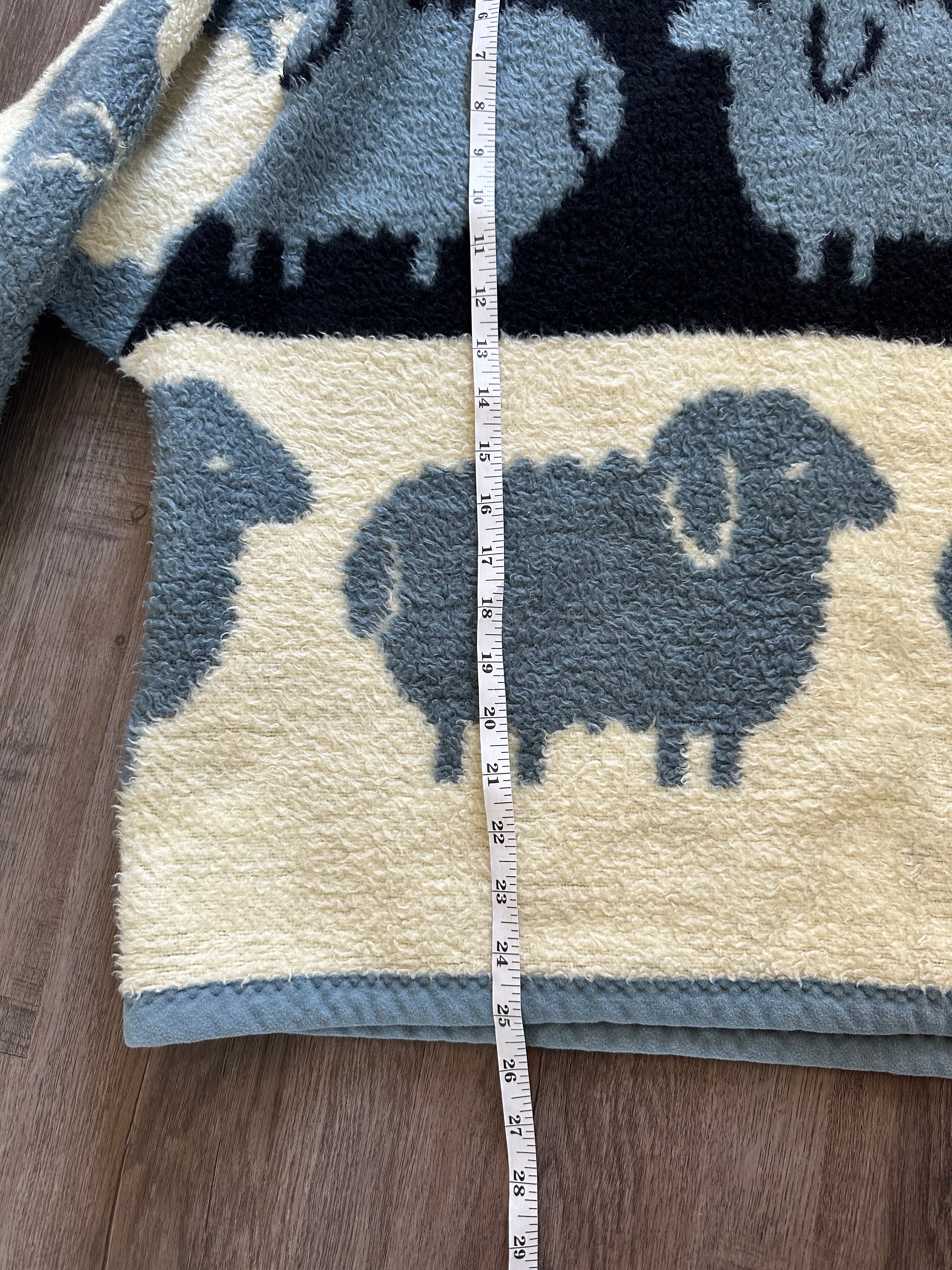 Handmade Sheep Blanket Hoodie