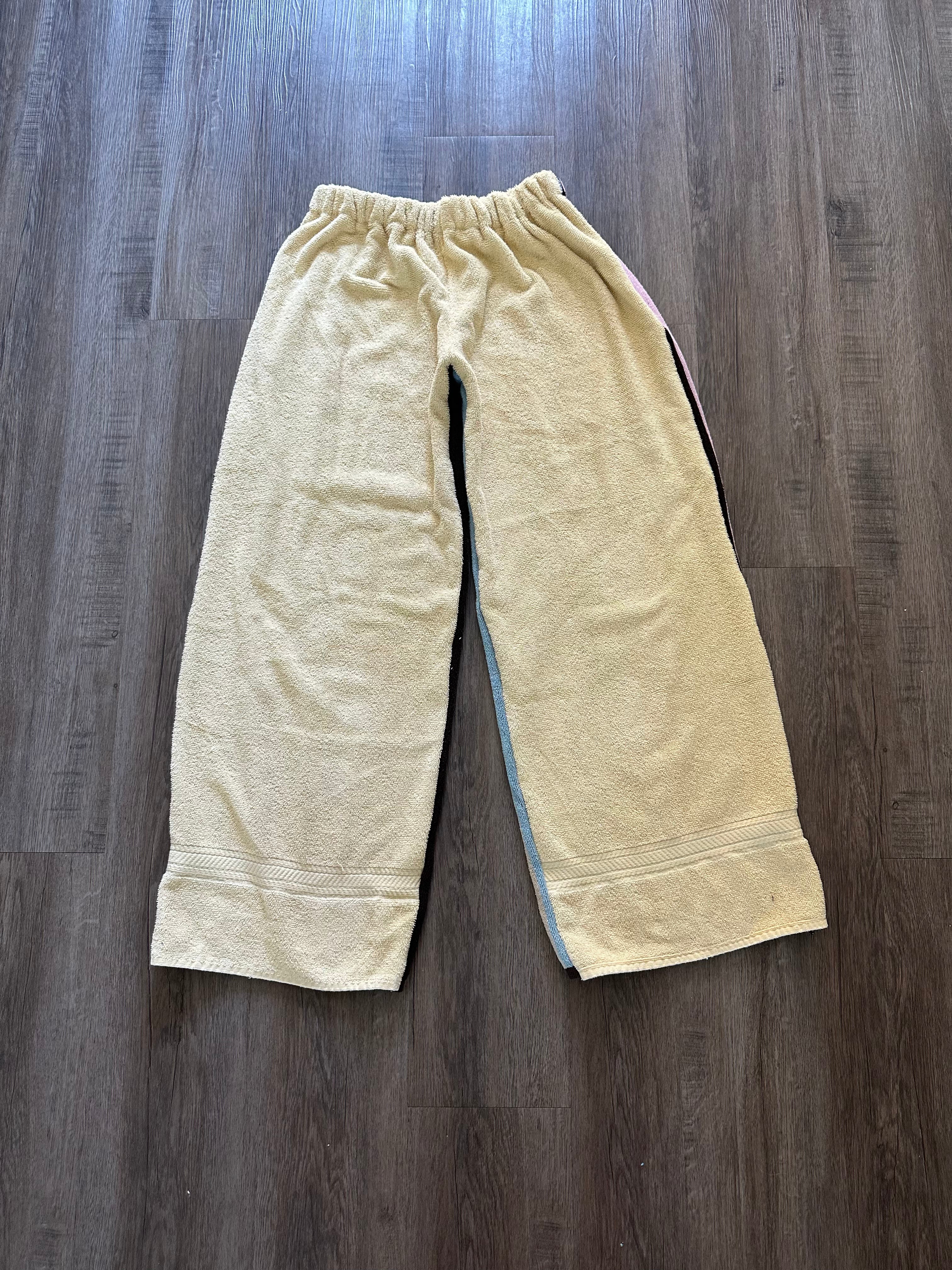 Handmade Beachy Towel Pants