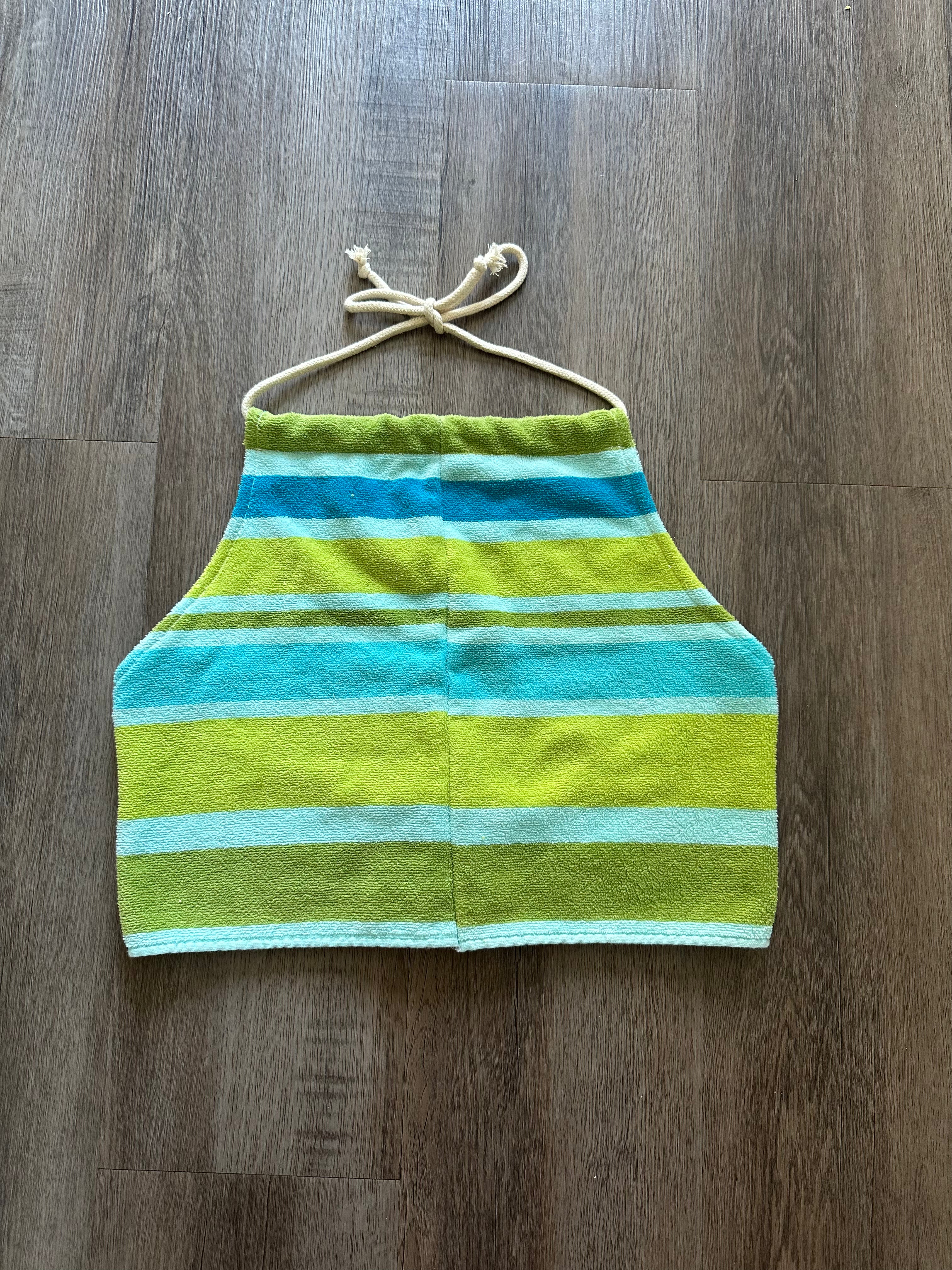 Handmade Halter Towel Top