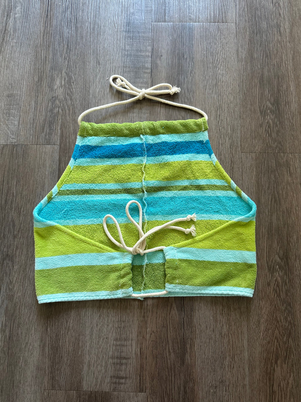 Handmade Halter Towel Top