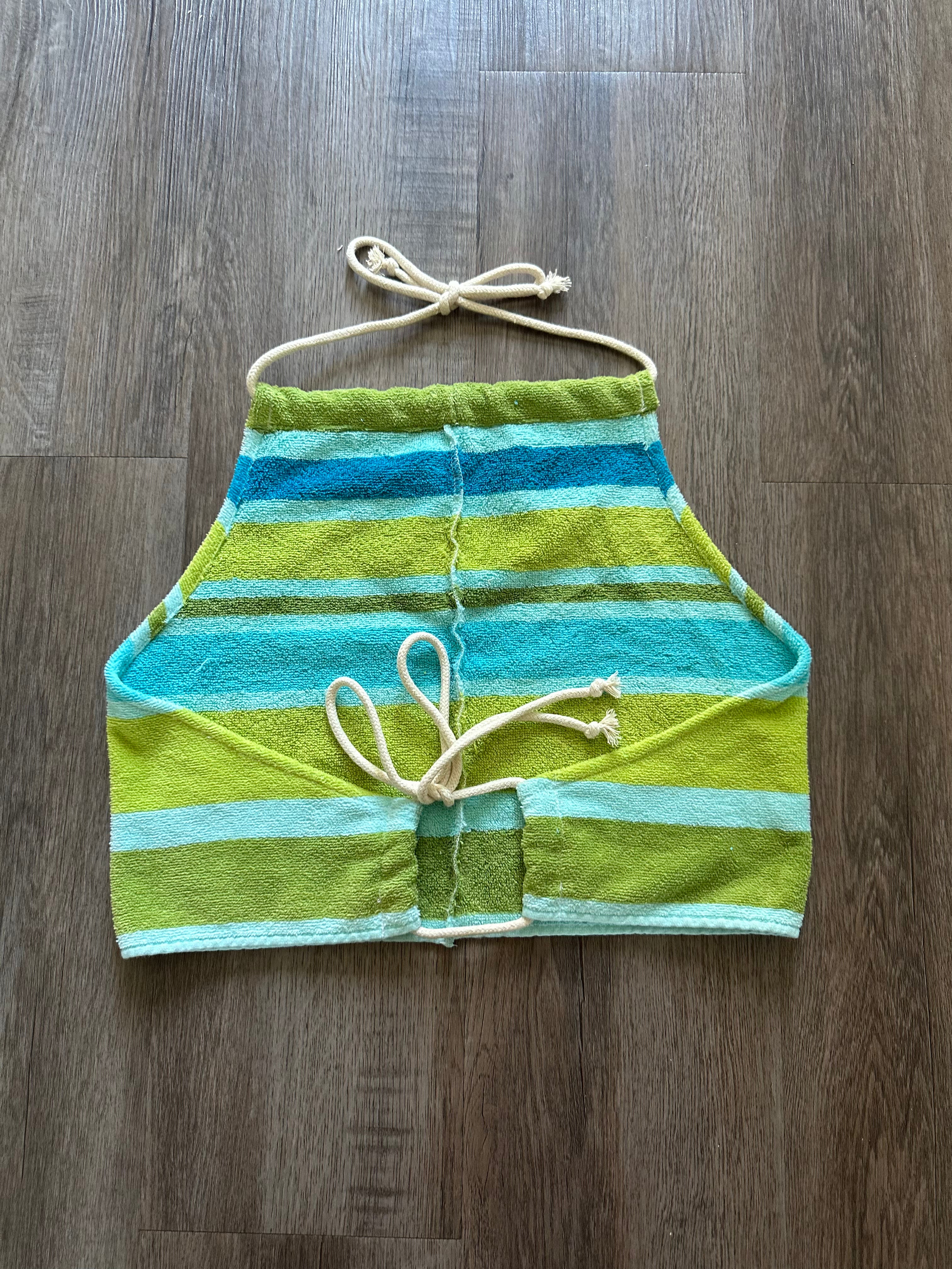Handmade Halter Towel Top