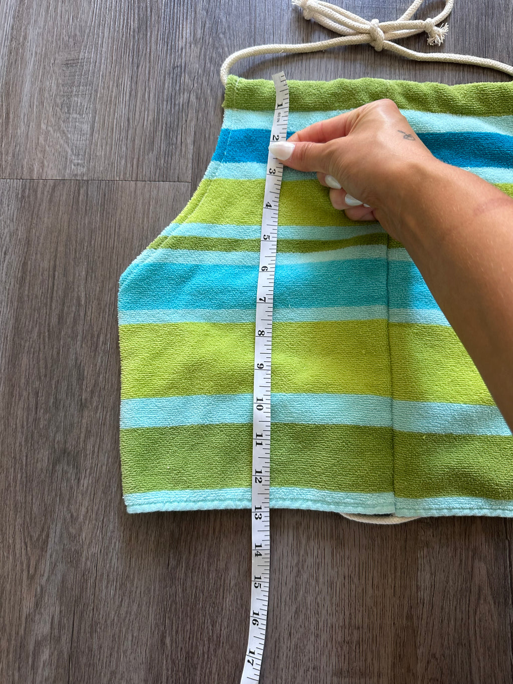 Handmade Halter Towel Top