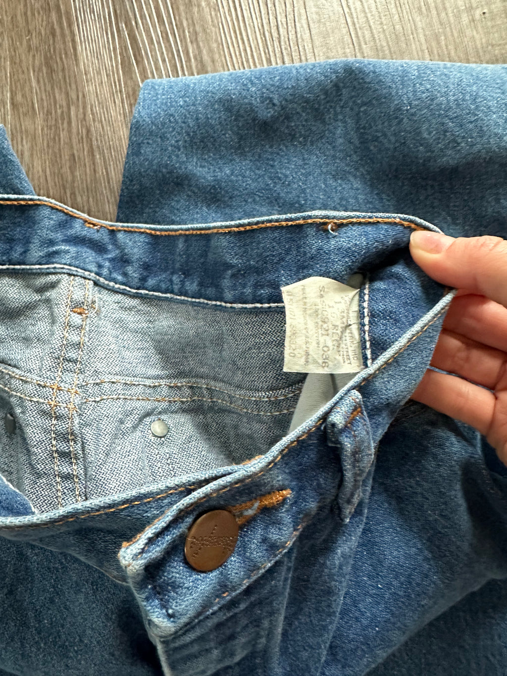 Wrangler High Waisted Denim Jeans