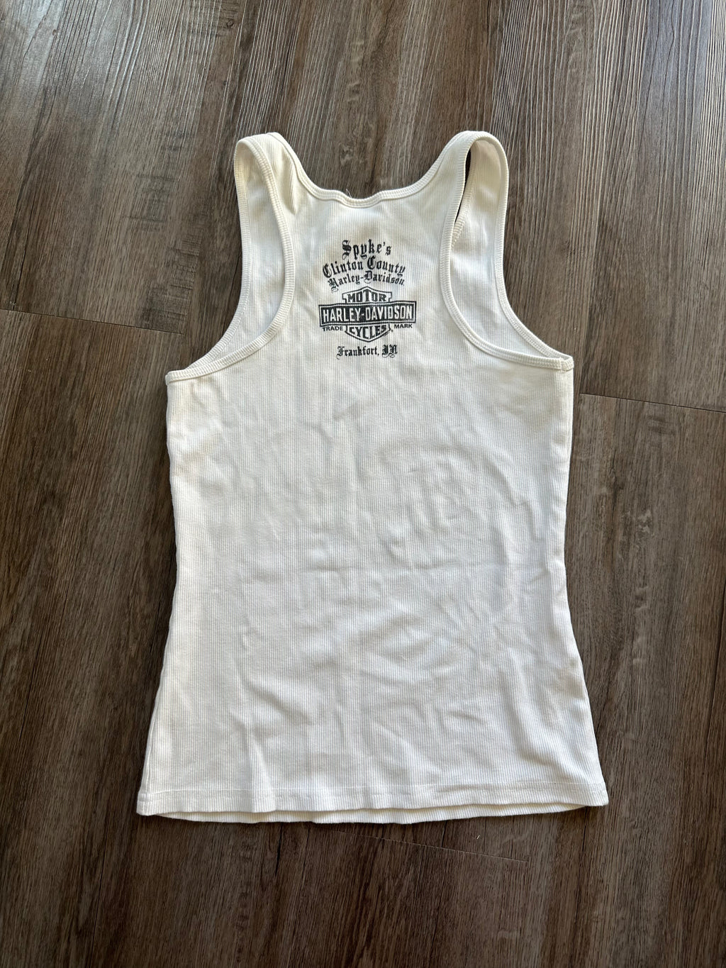 Harley Davidson Bedazzled Tank Top