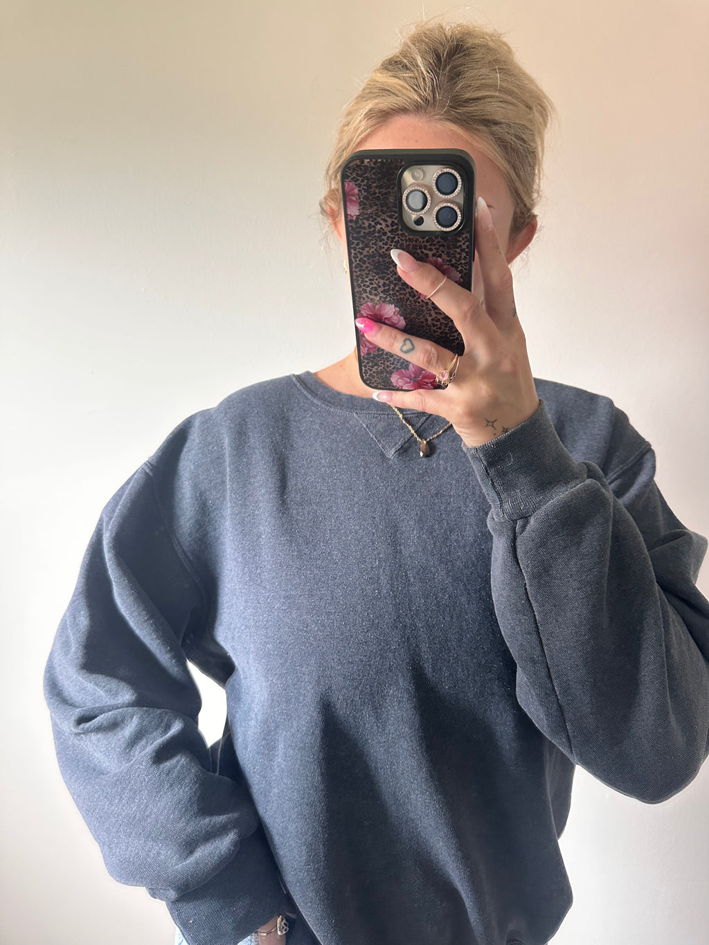 Russell Athletics Grey Crewneck