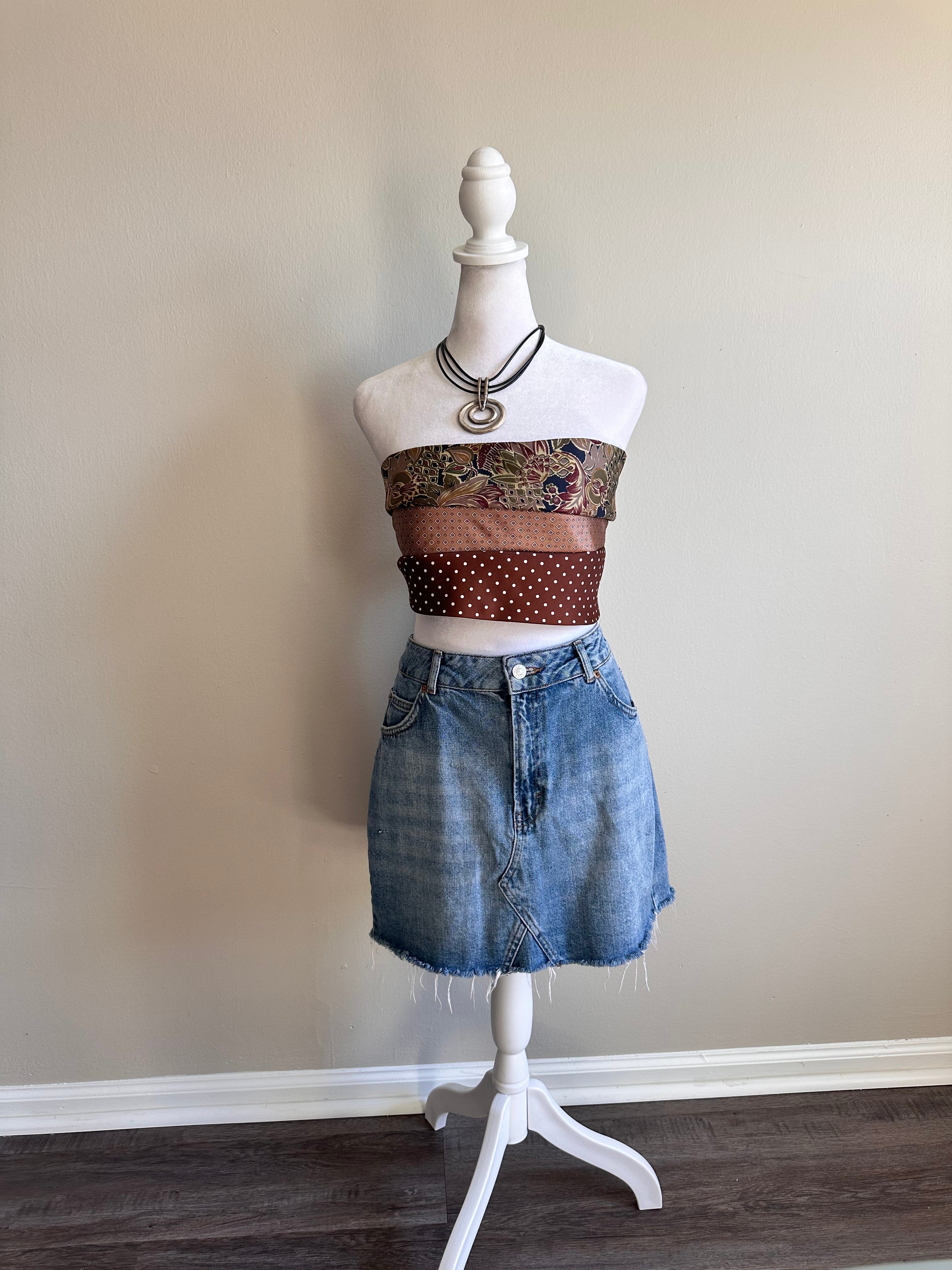 Handmade Tube Tie Top