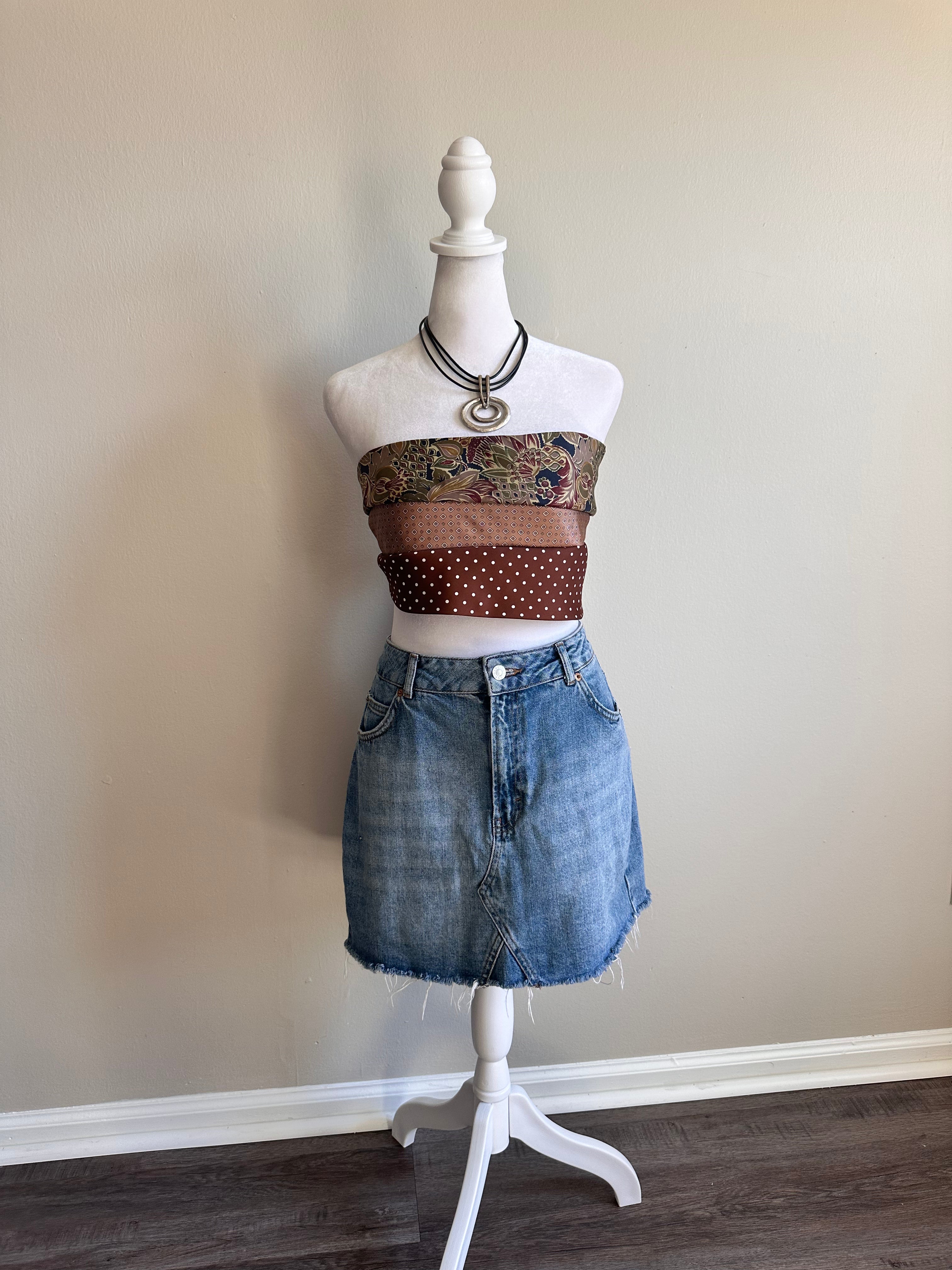 Handmade Tube Tie Top