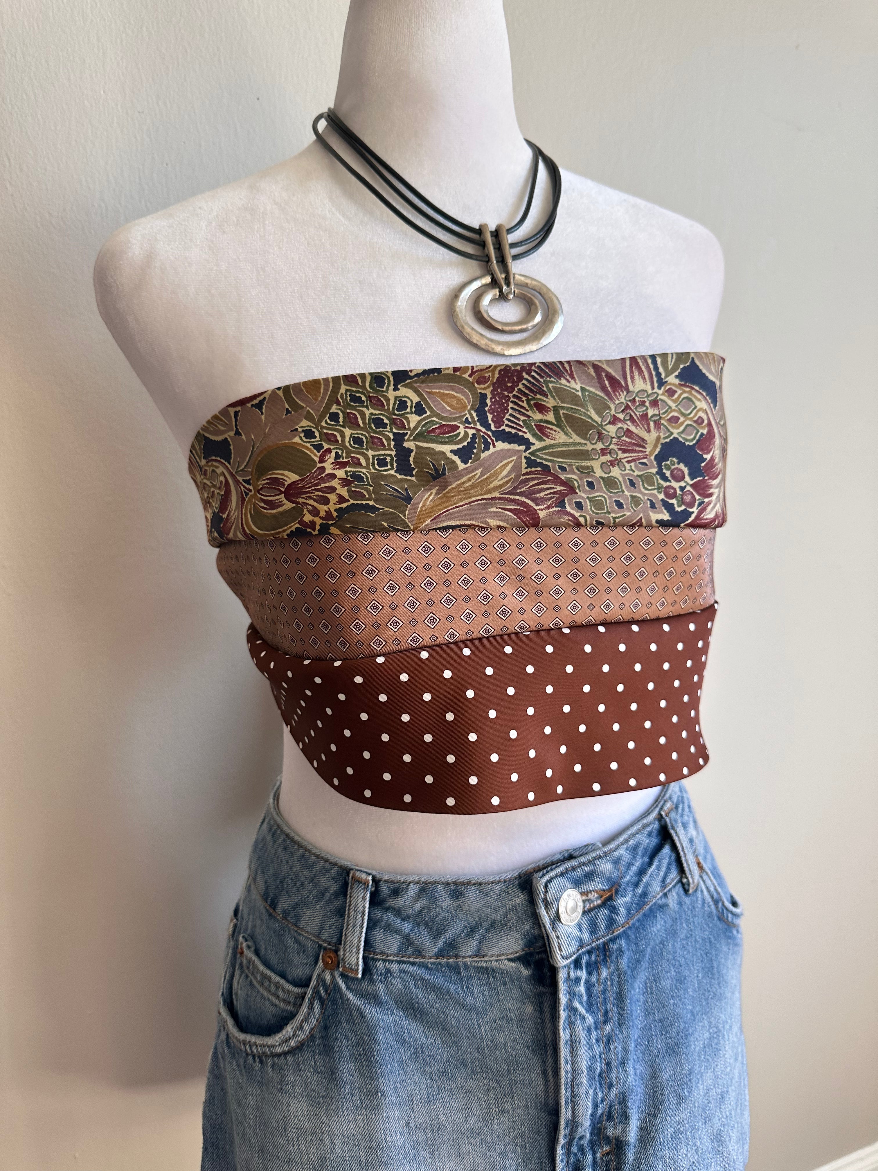 Handmade Tube Tie Top