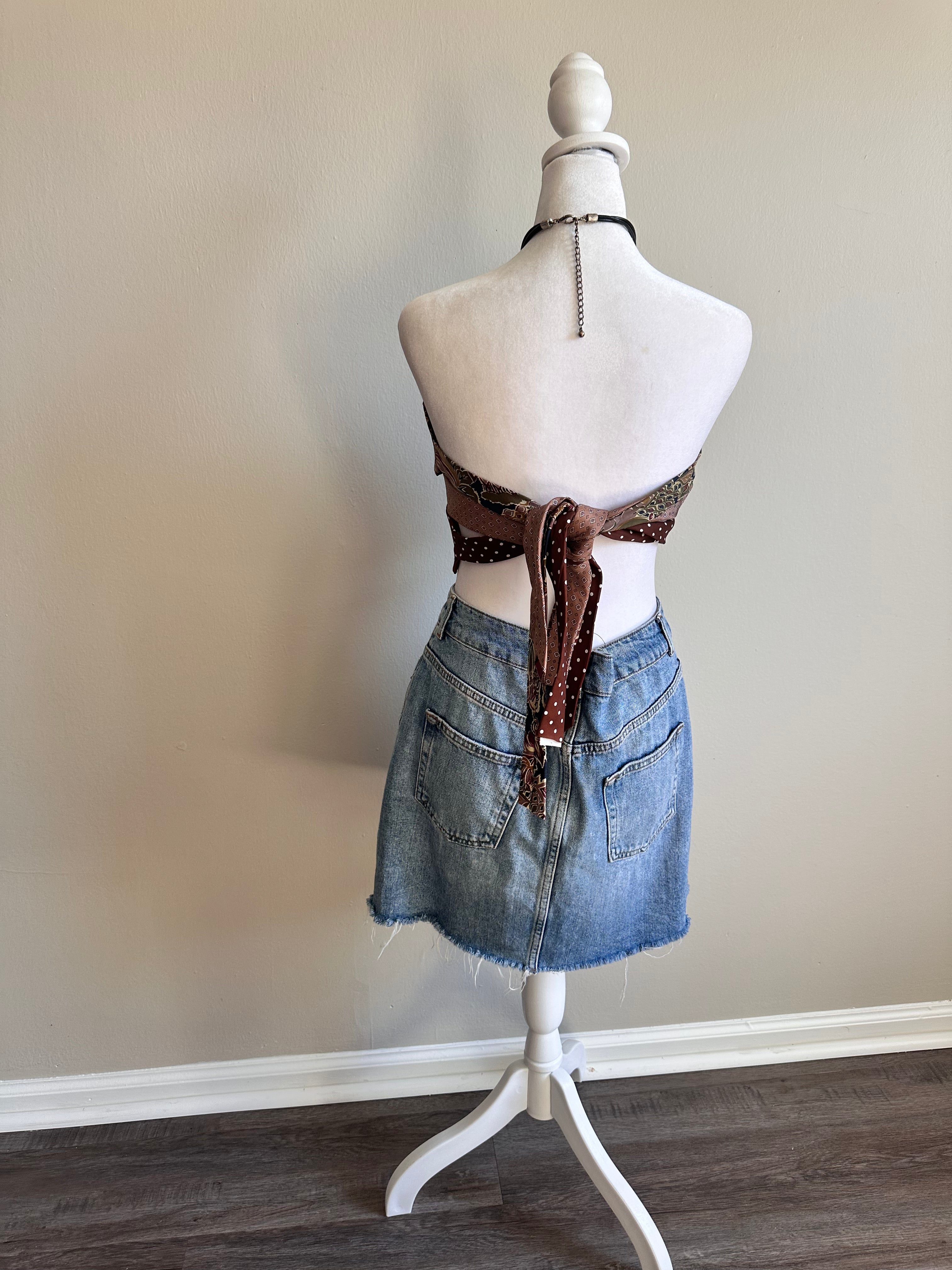 Handmade Tube Tie Top