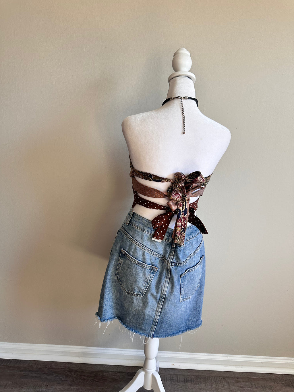 Handmade Tube Tie Top