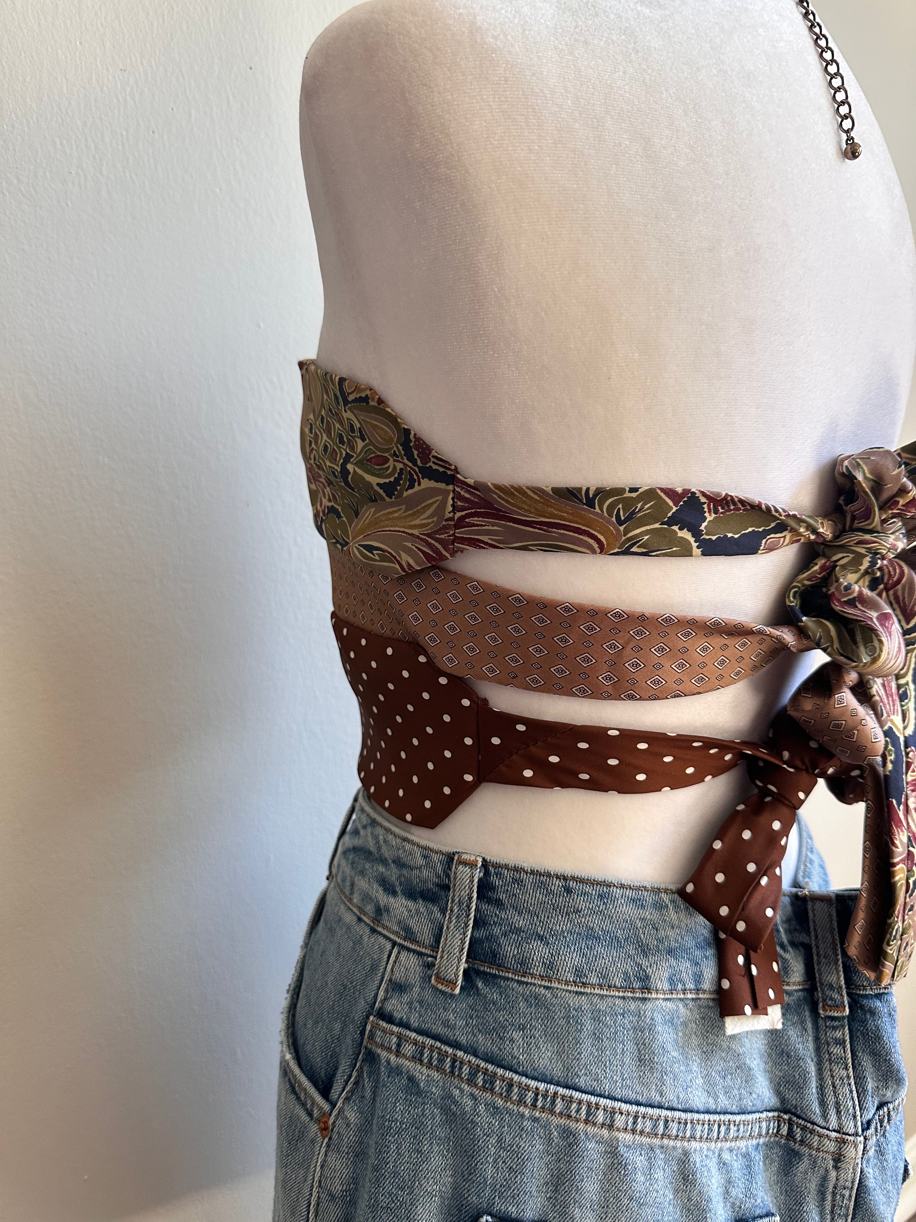 Handmade Tube Tie Top