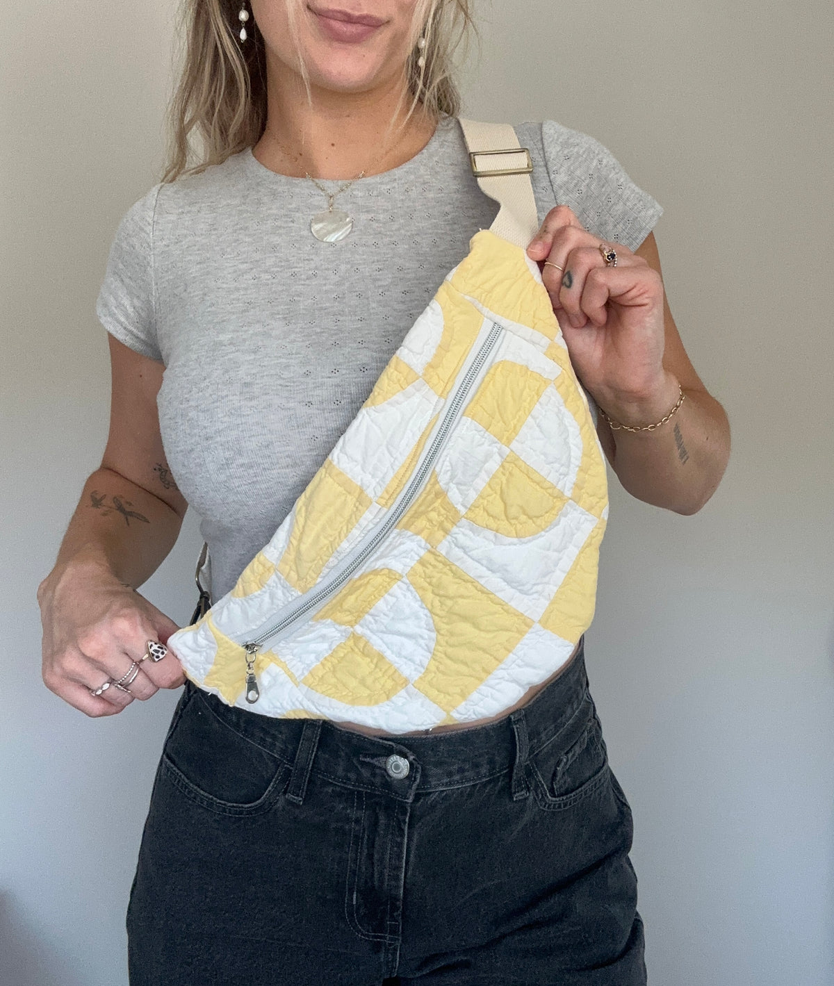 The Boho Quilted Belt Bag