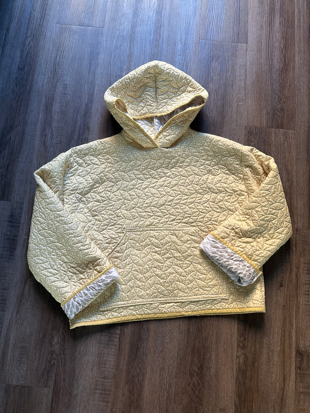 Handmade Quilted Hoodie