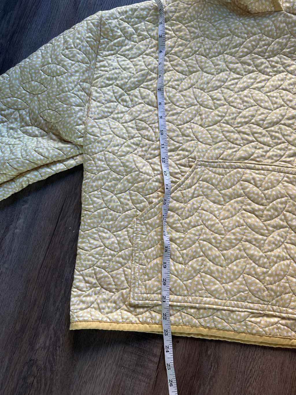 Handmade Quilted Hoodie