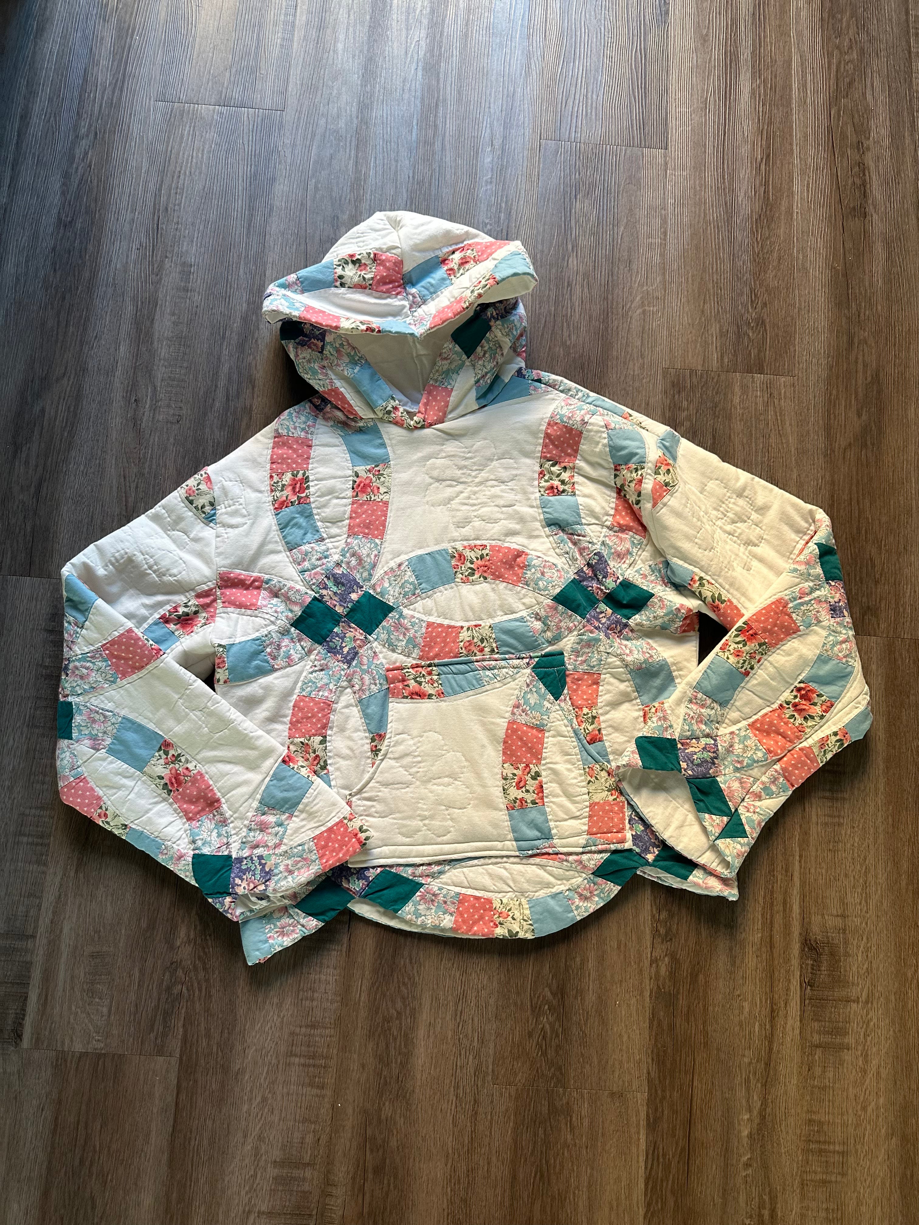 Handmade Quilted Hoodie