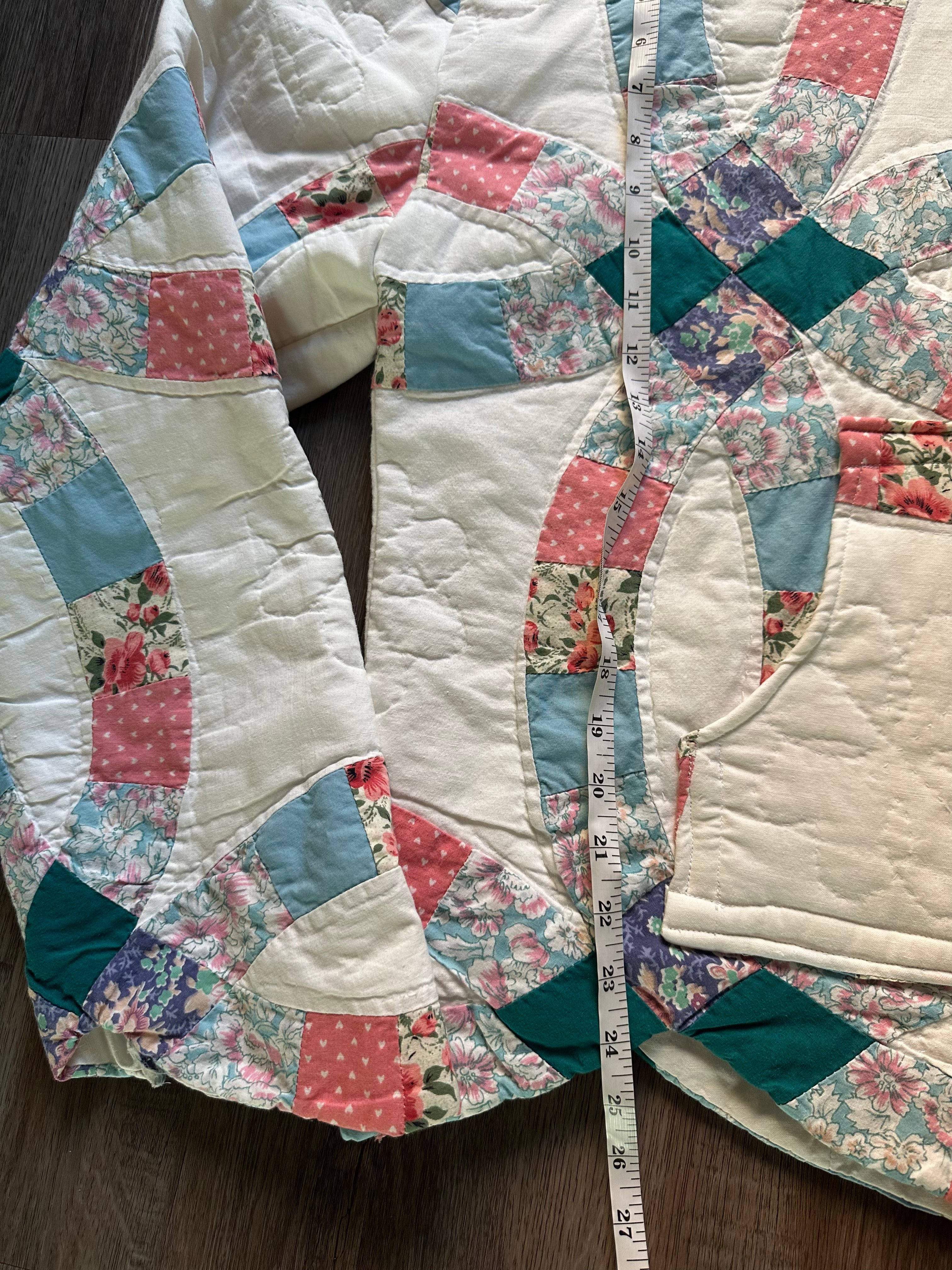 Handmade Quilted Hoodie