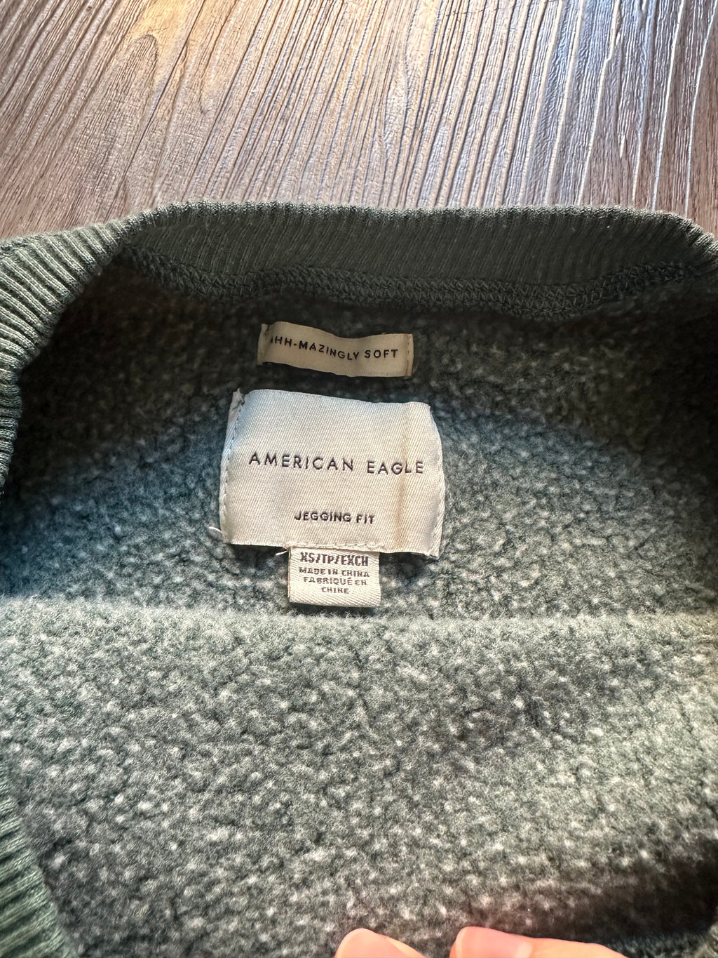 Upcycled Tapestry Sleeve Crewneck